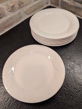 Set of (7) Citation Harvest Moon 10 1/2" Dinner Plates